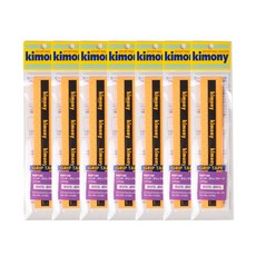 KIMONY Hi-Soft EX 羽球 Hole Over握把布 KGT102 7入, 橘色, 7個