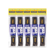 키모니 하이소프트 레전드 쿠션그립 KGT203, 블랙, 5개