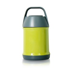 PUKO 手柄保溫瓶, 綠色, 450毫升
