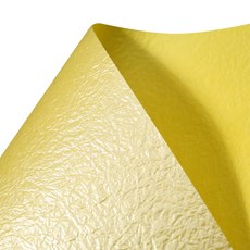 삼원 펄구김지 150g 4절, 7개나리색, 20개입