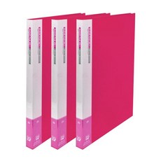 Alpha 顏色清除 A3 文件 20, 粉色, 3入