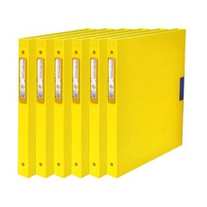 알파 뉴라이너클리어북 AF851-7 A4 40매, 황, 6개입