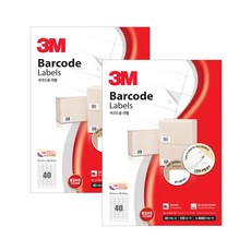 3M 分類標籤貼紙 100入裝, 40格, 2件
