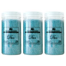 블루밍앤미 장식모래 하와이안블루 3p 세트, 1세트