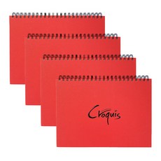Art SQUARE 繪圖 croquis 硬蓋上彈簧 CS02 105g 4p, A4 (210x297mm), 80張