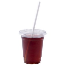 봄91 420ml 아이스컵 평면 타공 F-14 50p + GOR 페이퍼스트로우 50p 세트, 1세트