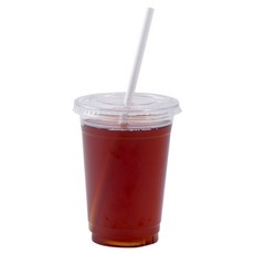 봄91 480ml 아이스컵 평면 타공 F-16 50p + GOR 페이퍼스트로우 50p 세트, 1세트