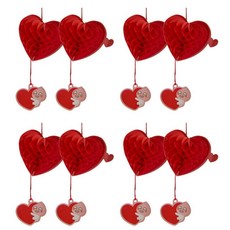 아이콘스 카카오프렌즈 러브테마 허니콤 모빌 카드, 어피치, 8개입