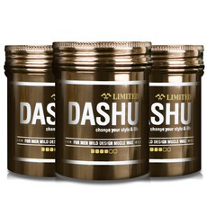 다슈 스페셜 에디션 와일드 디자인 머클 왁스, 100ml, 3개입