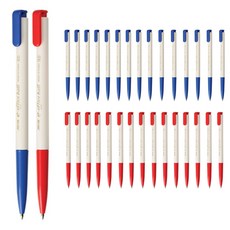 JAVAPEN e Office 原子筆 0.7mm 藍色 60入 + 紅色 60入, 混合顏色, 1套