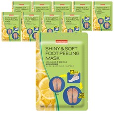 퓨어덤 샤이니 소프트 풋 필링 마스크, 1개입, 10개