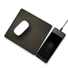 Xtra 파워패드 고속 무선 충전 마우스 패드 X3, 월넛, 1개