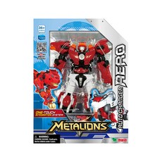 메탈리온 오토체인저 에어로 로봇장난감, 혼합색상, 1개