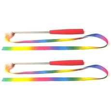 HEALING TIME BTOB JUMP 3節釣竿彩虹緞帶 NH-0167, 隨機出貨, 2個