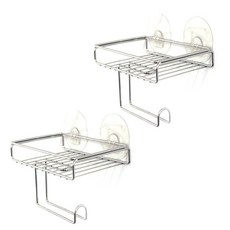 Decozin Deco Gallery 魔術掛鉤衛生紙架, 混色, 2件