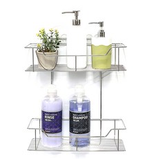 DECOSIN 雙層質感置物架, 混色, 1個