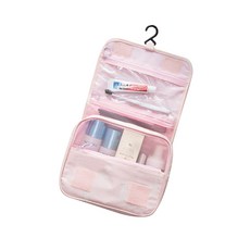 Bycell沐浴包 旅行用 基本款 粉色羊駝, 1個, 粉色