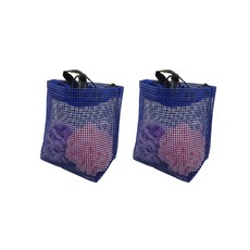 Bycell網狀沐浴包 方形 藍色, 2件