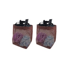 Bycell網狀沐浴包 方形 棕色, 2件