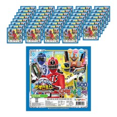 POWER RANGERS 單面色紙 15張, 15 種顏色, 40件
