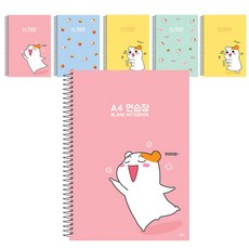 아이비스 에비츄A4연습장 EB11081, 랜덤 발송, 6개입