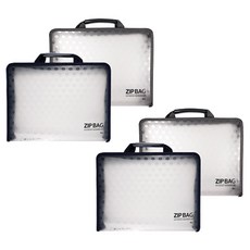 ibis 附提把拉鍊文件袋 SP10894, 隨機出貨, 4入