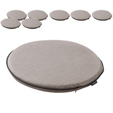 Houmming 簡約風格圓形坐墊 8入