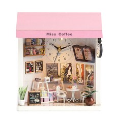 ADICO DIY 미니어처 하우스 키트, 미스커피, 1개