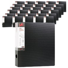 DREAM BiC 3孔D環活頁文件夾 5cm, 黑色, 35入