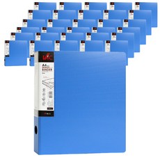 DREAM BiC 3孔D環活頁文件夾 5cm, 藍色, 35入