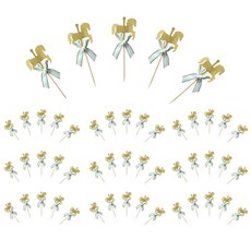 Toktok Party模型派對旗 金色派對旗, TYPE1, 10套