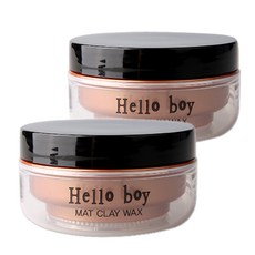 헬로우보이 매트클레이 헤어왁스, 50g, 2개