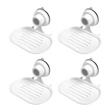 格拉斯特肥皂盤架, 白色的, 4件