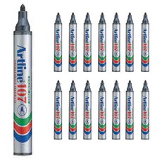 Artline 同步辦公室 Yoosung Magic EK-107, 黑色的, 15支