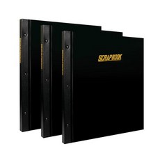 剪貼簿 B160 300 x 350 毫米大 3p, 單色, 40張