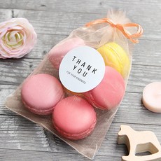 Kanggun Shop 多用途網紗束口袋 杏色 大, 100個