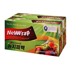 Newwrap 保鮮夾鏈袋 M號 25*30cm 100入, 中( M), 2盒