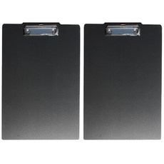 Donggiong Office隔間文件夾板 A4 40mm, 黑色的, 2件