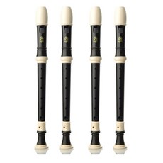 ANGEL MUSIC Soprano Classic Recorder Baroque AWR SN 4p, 深棕色