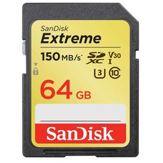 SanDisk 晟碟 Extreme SDXC記憶卡 SDSDXV6-064G, 64GB