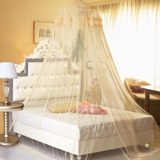 이지웜 궁전 레이스 천장 모기장, 옐로