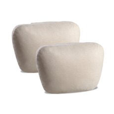 3S 車用頸枕, 米色, 2件