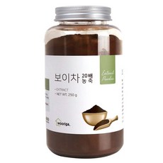 wooriga 20倍濃縮普洱茶粉, 250g, 1入, 1個