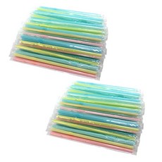 Fisher-Price 費雪 可彎塑膠吸管 獨立包裝 隨機出貨, 500件, 2個