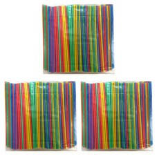 RICO 彩色吸管 5mm 隨機出貨, 500件, 3個