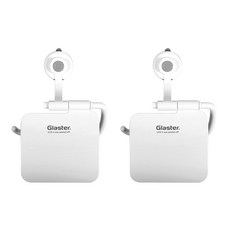 石膏紙巾架, 白色, 2件