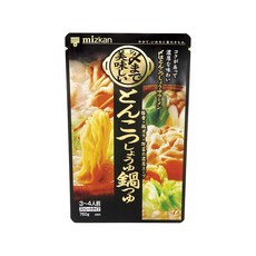 미쯔칸 돈코츠쇼유 나베쯔유 간장, 750g, 1개