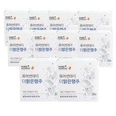 퓨어썬데이 빨아쓰는 더 맑은행주, 30개입, 10개