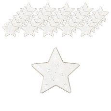 강군샵 티라이트 별 캔들재료, 30개입