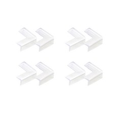 aguard L型透明防撞角, 透明, 8個